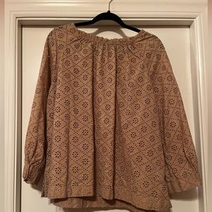 Women’s Eyelet Blouse